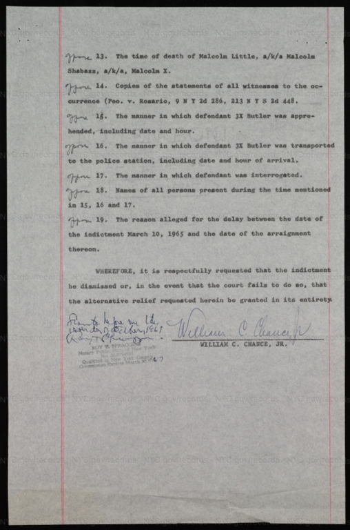 [Complaint No. 871 of 1965, Hayer, Butler, and Johnson]